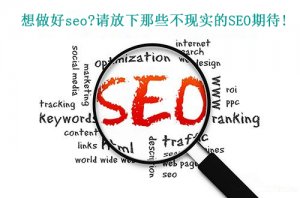 十堰seo|想做好seo?请放下那些不现实的SEO期待